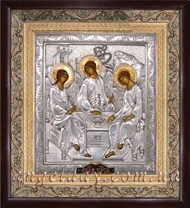 Ікона "Свята Трійця"в позолочених вінцях)