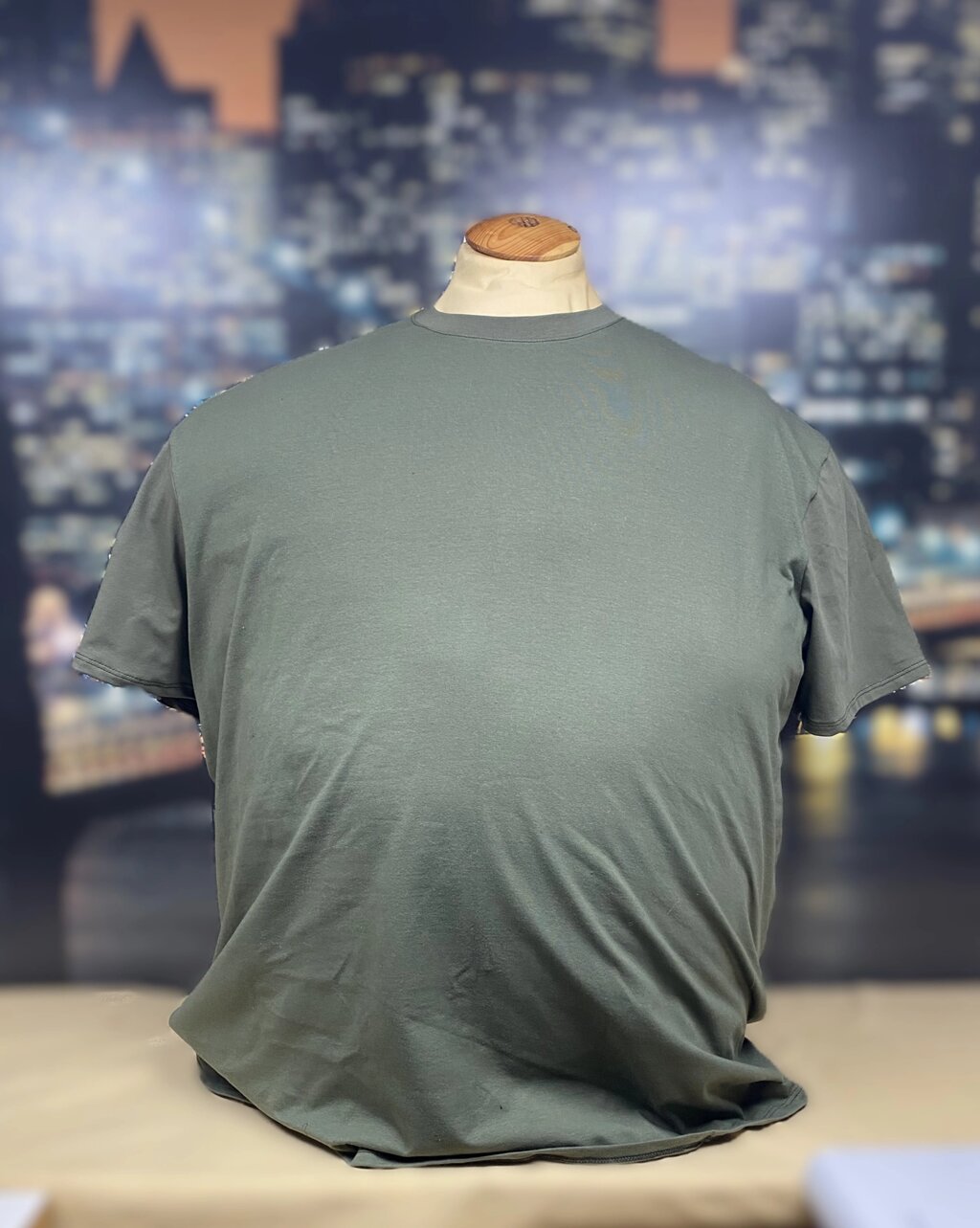 Футболка військова, великого розміру чоловіча хакі 4XL від компанії Sweik - фото 1