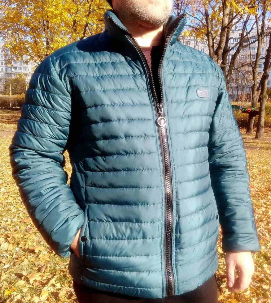 Куртка большой размер . Батал. Зеленая. демисезонная ##от компании## Одежда больших размеров Sweik - ##фото## 1