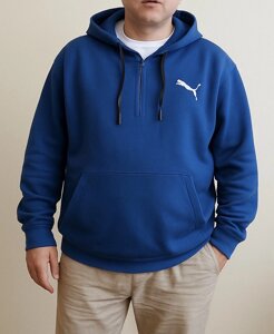 Чоловічий худі-анорак великого розміру 5хл