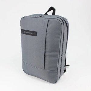 Сірий рюкзак для ноутбука 17 NETTEX від MAD | born to win