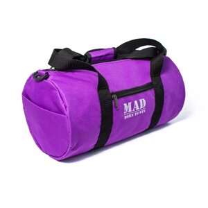 Жіноча спортивна сумка FitLadies фіолетова для відвідування спортивних секцій.