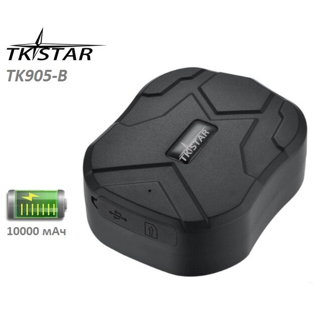 TK-905B (big) GPS Трекер АКБ 10000 мАч на 180 дней, МАГНИТ, для Авто, Автономный, Автомобильный, TKSTAR ##от компании## BERU - Магазин Розумної Електроніки - ##фото## 1
