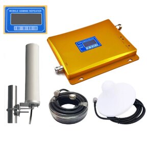 Підсилювач сигналу GSM 4G LTE 900 мгц мобільного зв'язку репітер для села repeater (б/т)
