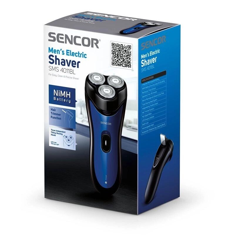 Электробритва мужская Sencor SMS 4011BL ##от компании## Интернет-магазин "Леонид" - ##фото## 1