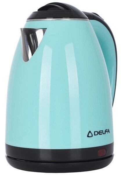 Электрочайник Delfa DK 3500 Х Turquoise голубой ##от компании## Интернет-магазин "Леонид" - ##фото## 1