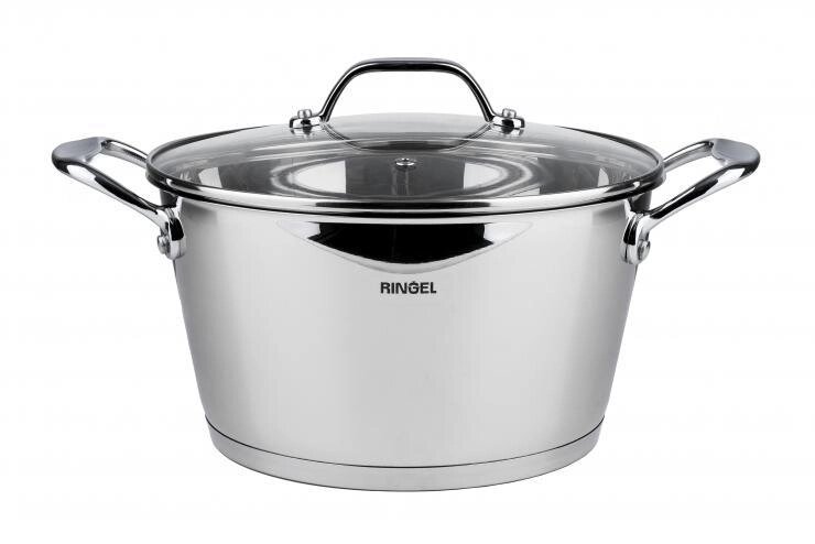 Кастрюля RINGEL Potsdam 24 см (5.8 л) с крышкой RG-2010-24 ##от компании## Интернет-магазин "Леонид" - ##фото## 1