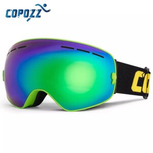 Гірськолижна маска Copozz GOG-201 окуляри для катання на сноуборді, лижах
