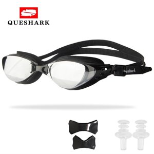 Очки для плавания QUESHARK бассейн UV защита Anti-fog