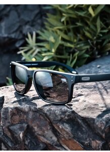 Сонцезахисні дизайнерські окуляри CAPONI фотохромна лінза Polarized UV400 із прямокутною оправою TR (BS9417)