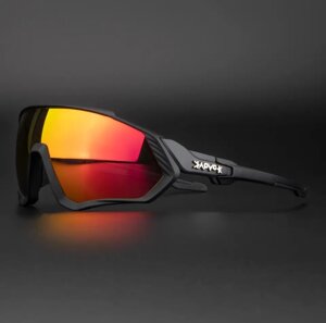 Сонцезахисні окуляри KapVoe KE9408 для велоспорту Polarized UV400 (5 лінз)