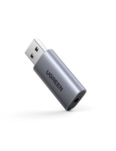 Зовнішня звукова карта USB 2.0 to 3.5mm Audio Adapter UGREEN 80864