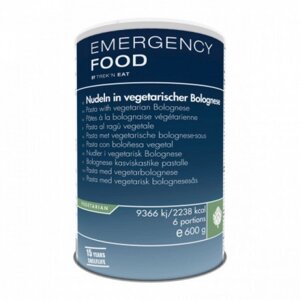 Аварійне харчування Emergency Food Макарони під вегетаріанським соусом болоньєзе 6 порцій (1017-616101.01)