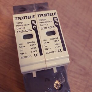 ЗІП DC до 60ka 600V Taxnele пристрій захисту від імпульсних перенапруг