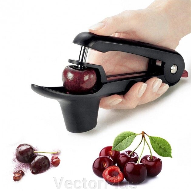 Прилад для видалення кісточок з вишні Cherry Oive PitterПрилад для видалення кісточок з вишні Cherry Oive Pitter від компанії VectorPlus - фото 1