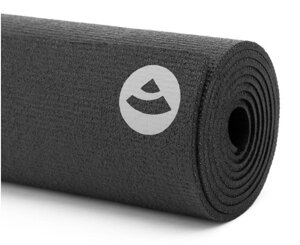 Килимок для йоги BODHI Rishikesh Premium XL, 200 x 60 см, 4,5 mm Чорний