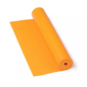 Килимок для йоги (йога мат RISHIKESH BODHI) (183*60см 4,5мм) помаранчевий