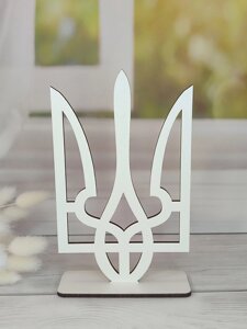Настільний Герб України, тризуб на підставці 15*9см
