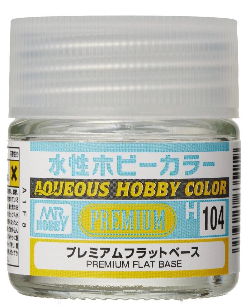 Акриловый матовый базовый лак на водной основе 10 мл. Mr. HOBBY H104 ##от компании## Хоббинет. Сборные модели. - ##фото## 1
