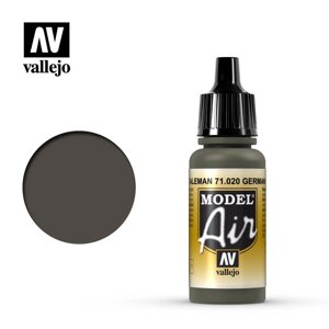 Фарба для збірних моделей зелено-коричнева 17 мл. VALLEJO 71020