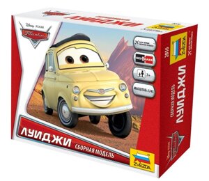 Луїджі збірна модель з мультфільму Тачки. Дісней. Збірка без клею. 2016