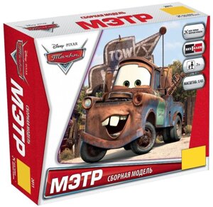 Метр збірна модель з мультфільму Тачки. Дісней. Збірка без клею. 2001
