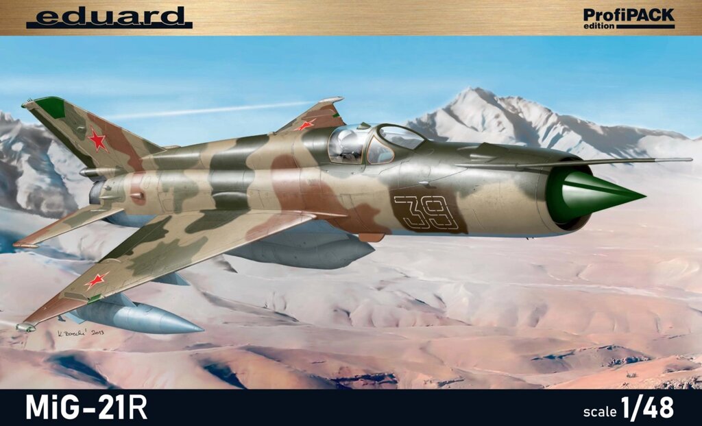 МиГ-21Р. Сборная модель разведывательного самолета в масштабе 1/48. EDUARD 8238 ##от компании## Хоббинет. Сборные модели. - ##фото## 1