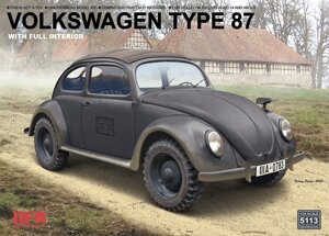 Volkswagen Type 87 (повний інтер'єр). Збірна модель у масштабі 1/35. RFM RM-5113