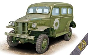 Dodge WC-17 (26) Carryall 1/2 ton 4x4. Збірна модель у масштабі 1/72. ACE 72597