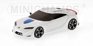 TOYOTA FT-HS - Рік випуску 2008 - WHITE METALLIC L. E. 750 pcs. 1/43 MINICHAMPS 400166720