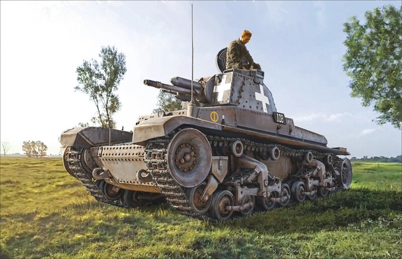 Pz. Kpfw. 35 (т). Сборная модель в масштабе 1/72. ITALERI 7084 ##от компании## Хоббинет. Сборные модели. - ##фото## 1