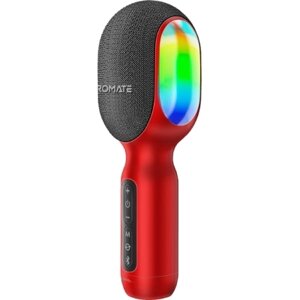 Мікрофон Promate VocalMic Bluetooth 2 x AUX LED Red (vocalmic. red)