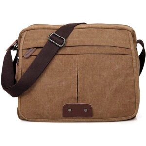 Сумка Vintage Текстильна Коричнева (14445)