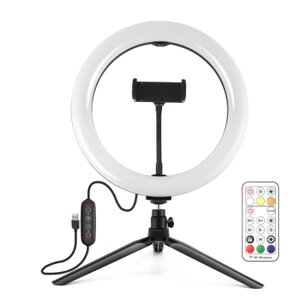 Набір блогера Puluz Ring USB LED lamp PKT3082B 10 + table stand (PKT3082B)