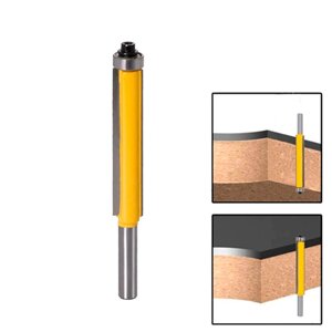 Фреза кромкова пряма з підшипником 76.2мм, хвостовик 8мм для ручного фрезера