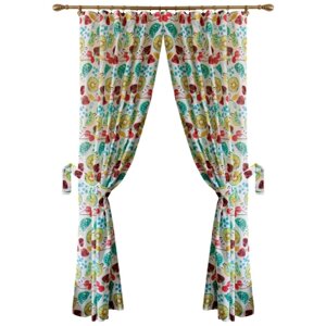 Штора Прованс комплект Red cherries 140х170 см 2 шт (034919)