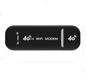 Модем 4G мобільний LTE USB WI-FI HotSpot 150 Мбіт/сек 9535, чорний