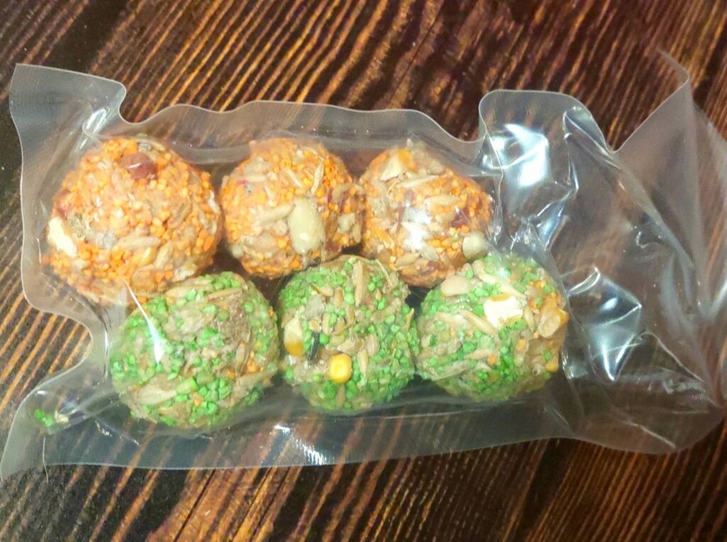 Лакомства для грызунов колобки, орехи с овощами ##от компании## Шипистик Shipistik - ##фото## 1