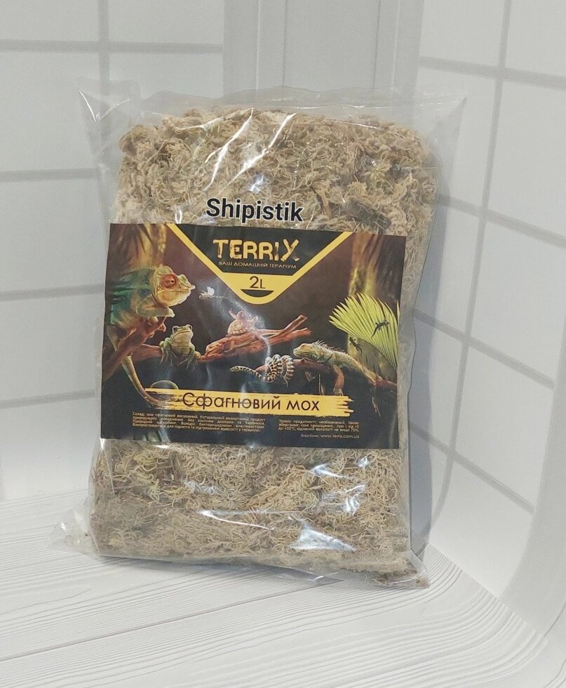 Мох сфагнум от фирмы Terrix ##от компании## Шипистик Shipistik - ##фото## 1