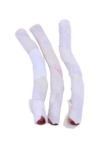 Ласощі для собак LOVE DOG ЗАВІТУШКА (кальцинована шкіра + жувальна паличка МАГНУМ, зі смаком яловичини) 500 г, 500 г