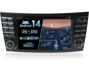 Штатна магнітола Topway Mercedes W211 W219 CLS E-Class 2/32 Android GPS