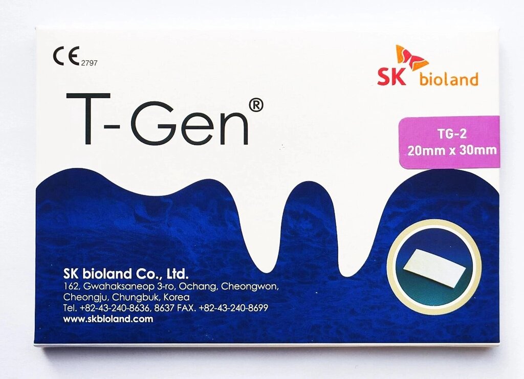 Мембрана колагенова T-GEN 20*30 мм KOREA від компанії Ortho Liberty - фото 1