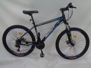 Спортивний гірський велосипед Azimut Aqua 26 дюймів GFRD чорно-синій
