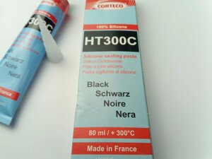 Герметик Corteco (HT300C) 80мл. чорний від -65°C до +300°C