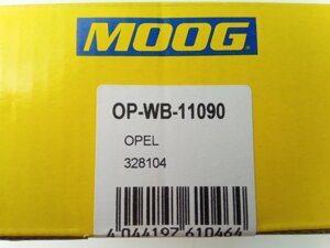 Підшипник маточини Lanos 1.5 передній MOOG (OP-WB-11090) (94535247)