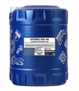 Гідравлічне масло MANNOL Hydro ISO 46 10л