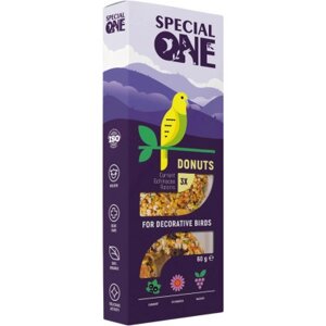 Оригінал! Ласощі для птахів Special One Смородина, ехінацея, виноград для декоративних птахів 60 г (4823082425181) -