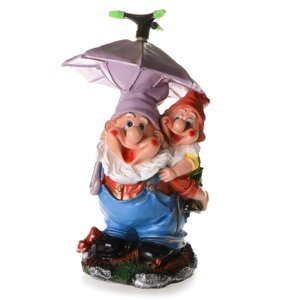 Сад Фігура Gnome Polivaika з парасолькою