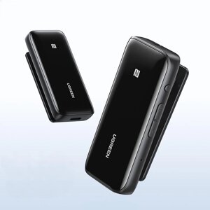 Bluetooth 5,0 приймач USB DAC 3,5 мм бездротовий аудіопідсилювач для навушників NFC aptX UGREEN 80895