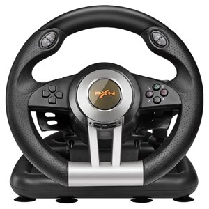 Рульове колесо PXN V3 Pro | Ігрове кермо з педалями | Ігрове кермо для комп’ютера | Рульове колесо Joystik для ПК -